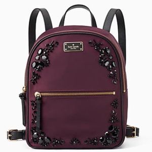 Kate Spade embellished backpack